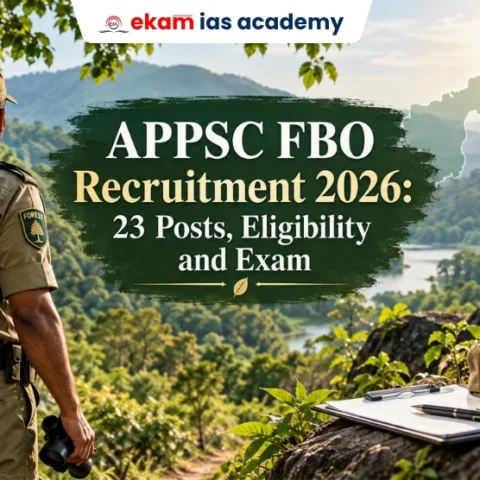 APPSC FBO Recruitment 2026