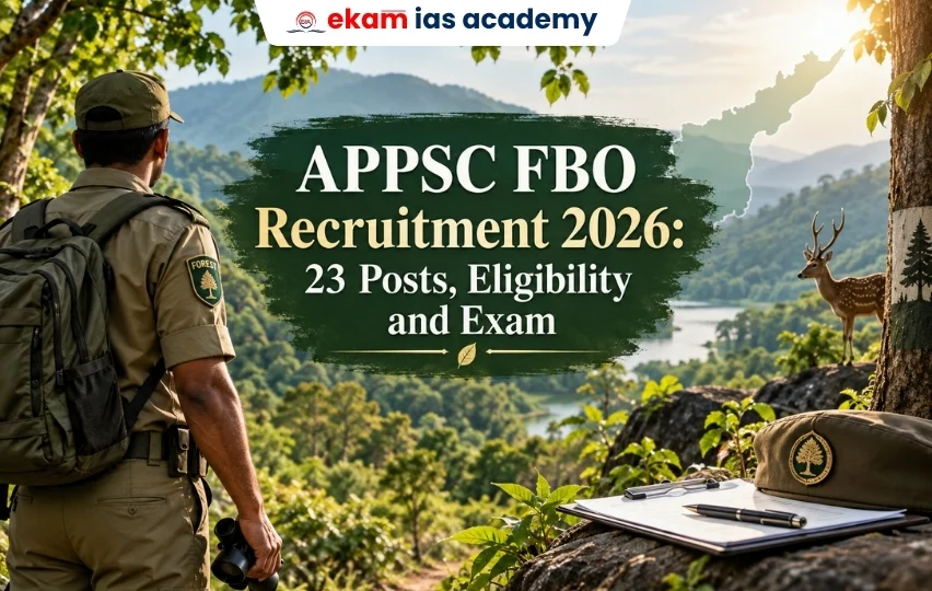 APPSC FBO Recruitment 2026
