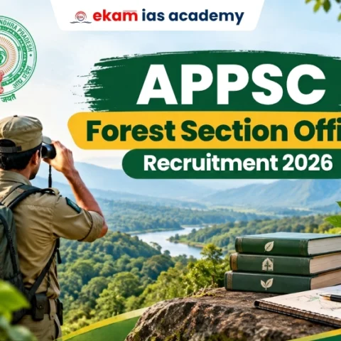 APPSC Forest Section Officer Recruitment 2026