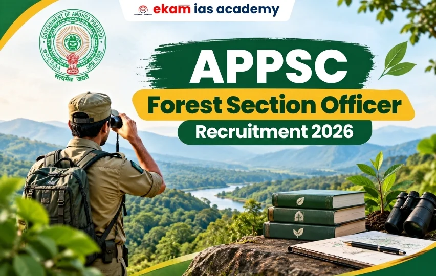 APPSC Forest Section Officer Recruitment 2026
