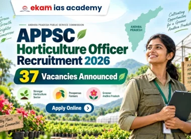 APPSC Horticulture Officer Recruitment 2026