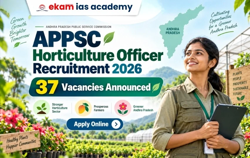 APPSC Horticulture Officer Recruitment 2026