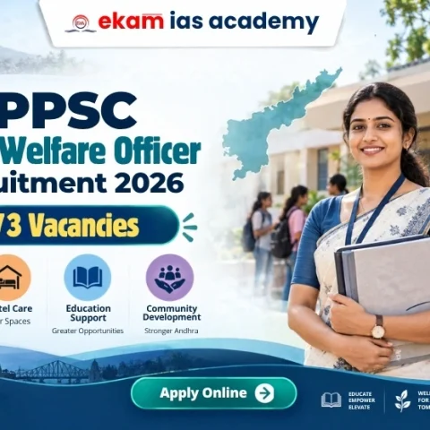 APPSC Hostel Welfare Officer Recruitment 2026