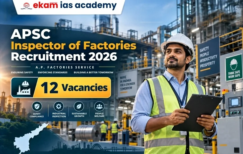 APPSC Inspector of Factories Recruitment 2026