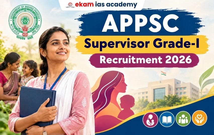 APPSC Supervisor Grade-I Recruitment 2026