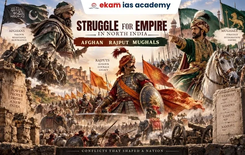 Afghans, Rajputs and Mughals