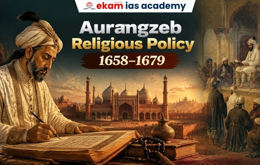 Aurangzeb Religious Policy UPSC