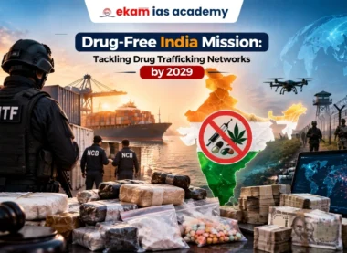 Drug-Free India Mission Tackling Drug Trafficking Networks