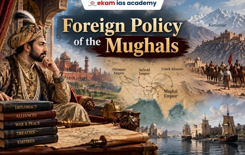 Foreign Policy of the Mughals UPSC