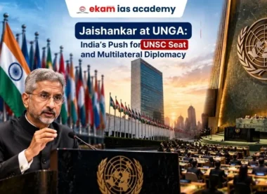 Jaishankar at UNGA India’s Push for UNSC Seat and Multilateral Diplomacy