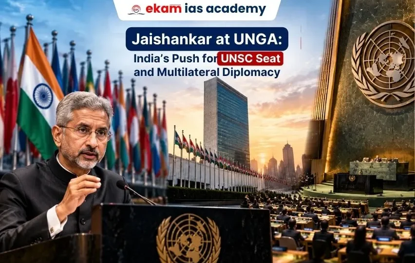 Jaishankar at UNGA India’s Push for UNSC Seat and Multilateral Diplomacy