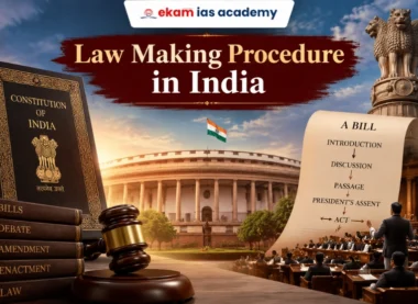Law Making Procedure in India