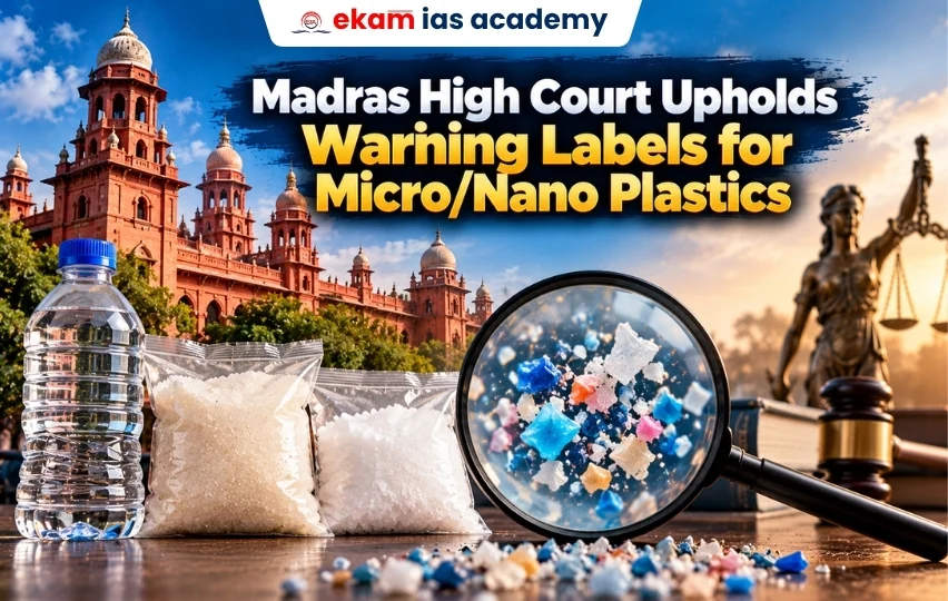 Madras High Court Upholds Warning Labels for MicroNano Plastics