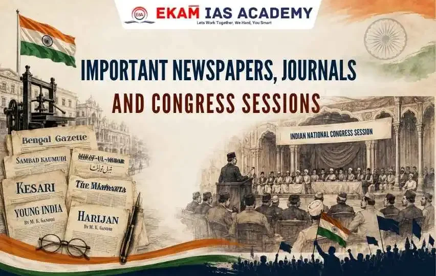 Newspapers, Journals and Congress Sessions