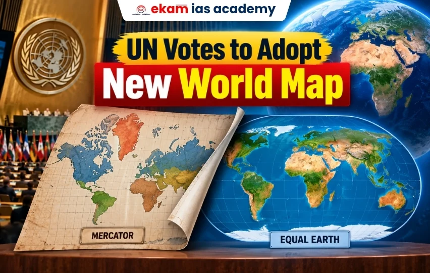 UN Votes to Adopt New World Map