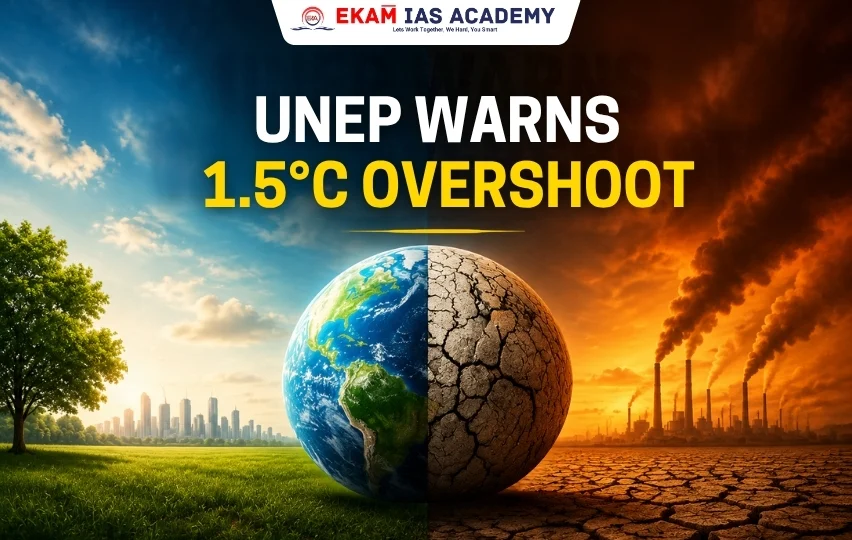 UNEP Warns 1.5°C OverShoot
