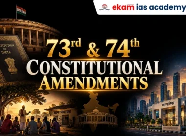 73rd and 74th Constitutional Amendments