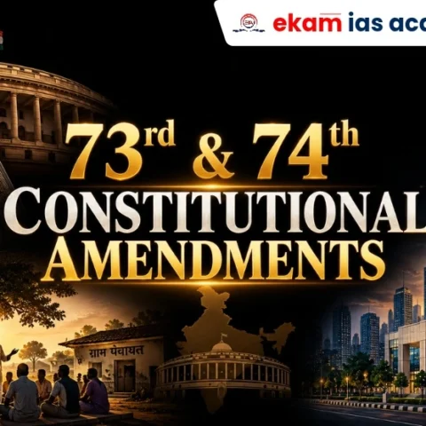 73rd and 74th Constitutional Amendments