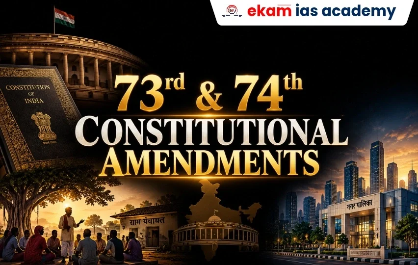 73rd and 74th Constitutional Amendments