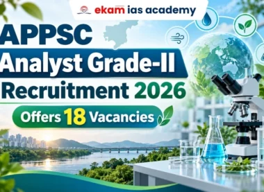 APPSC Analyst Grade-II Recruitment 2026