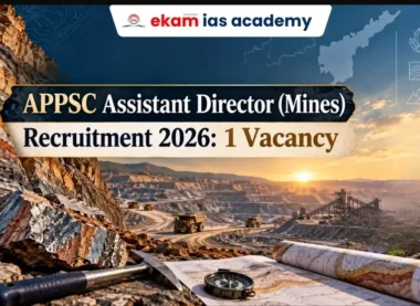 APPSC Assistant Director (Mines) Recruitment 2026
