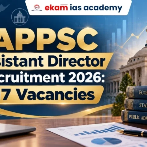 APPSC Assistant Director Recruitment 2026