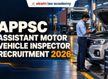 APPSC Assistant Motor Vehicle Inspector Recruitment 2026