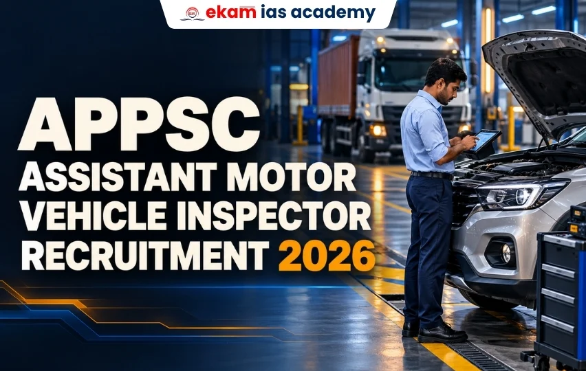 APPSC Assistant Motor Vehicle Inspector Recruitment 2026
