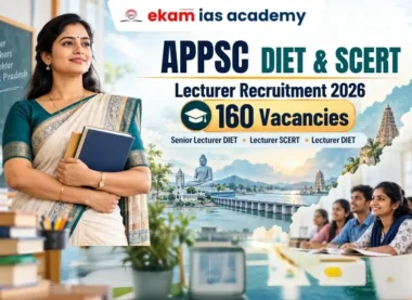 APPSC DIET & SCERT Lecturer Recruitment 2026