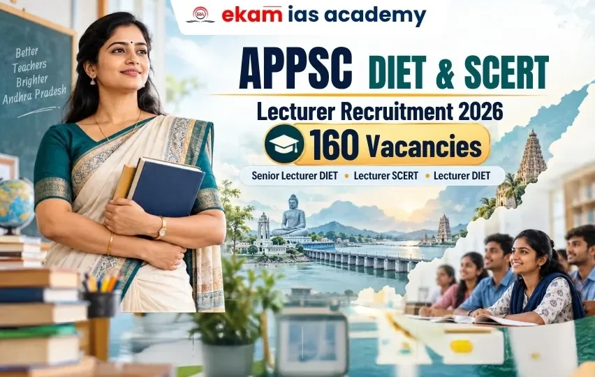 APPSC DIET & SCERT Lecturer Recruitment 2026