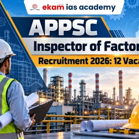 APPSC Inspector of Factories Recruitment 2026