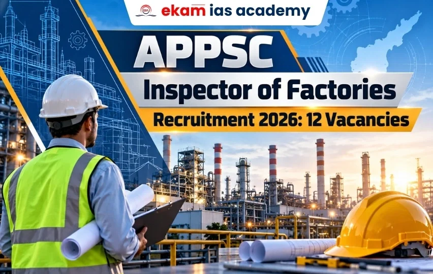 APPSC Inspector of Factories Recruitment 2026