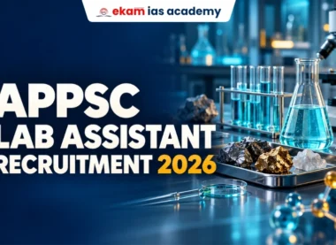 APPSC Lab Assistant Recruitment 2026