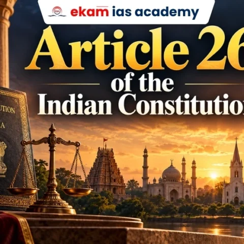 Article 26 of the Indian Constitution
