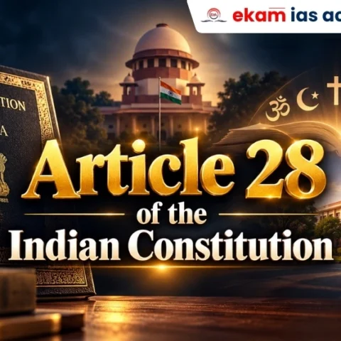 Article 28 of the Indian Constitution