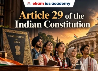 Article 29 of the Indian Constitution