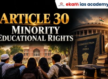 Article 30 of the Indian Constitution