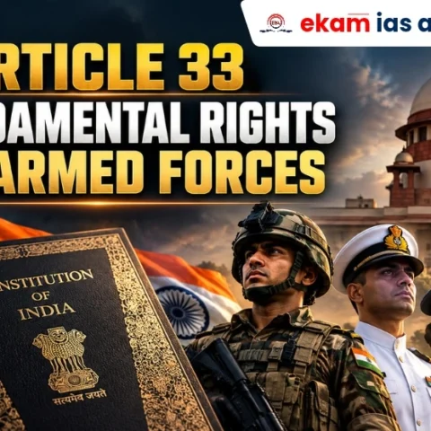 Article 33 of the Indian Constitution