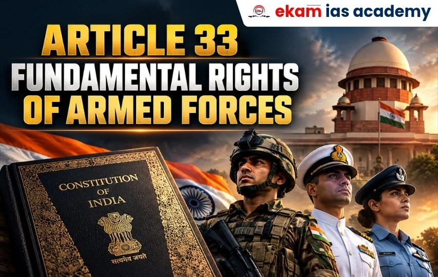 Article 33 of the Indian Constitution