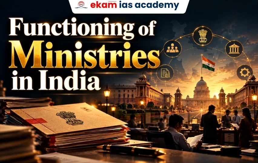 Functioning of Ministries in India