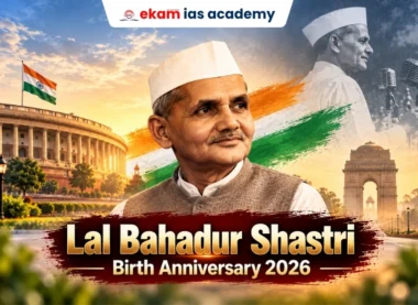 Lal Bahadur Shastri Birth Anniversary 2026