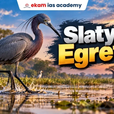 Slat Egret