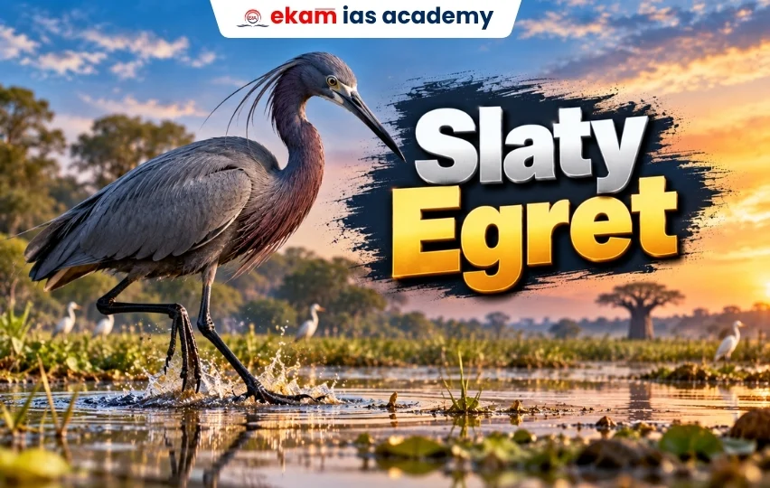 Slat Egret